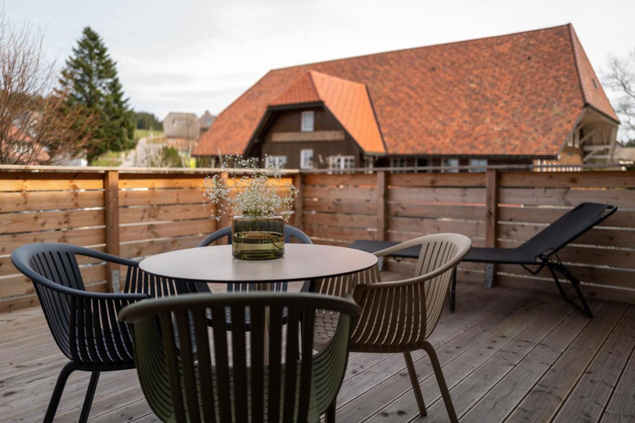 Der Hirschen Hotell Sankt Märgen Exteriör bild